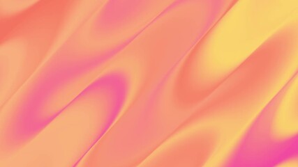 Vibrant wave gradient liquid background with smooth, flowing lines in warm pink, orange, and yellow hues. Abstract, modern, and fluid art design for presentations, websites, and digital projects. - Powered by Adobe