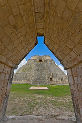 The big pyramide of Uxmal