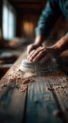 Crafting clay masterpieces in slow motion captures the artistry and joy of pottery making in a rustic workshop