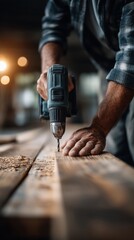 Capturing the artistry of woodworking with slow motion techniques in a cozy workshop setting