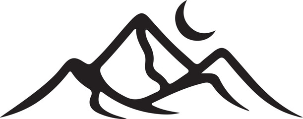 Hill logo symbol Vector Art, Icons, and Graphics for designers