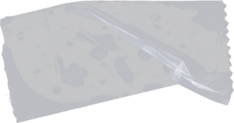 Transparent Tape With Wrinkles And Air Bubbles wrinkled isolated on a transparent background