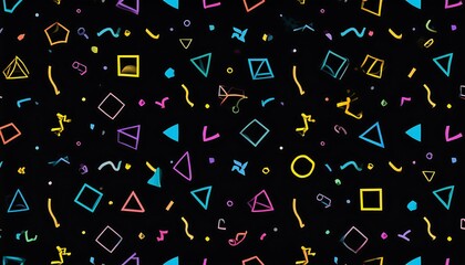 Abstract geometric pattern with vibrant colors (2)