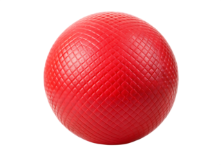 Red Textured Rubber Ball Isolated on Background red ball textured ball isolated on a transparent background