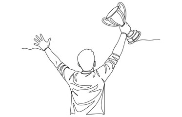 Vector art of a confident policeman stands tall, his hands on his hips, a symbol of authority and protection, his uniform is crisp and blue, a beacon of safety