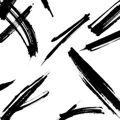 set of black ink pens