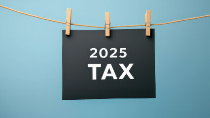 Tax implications for 2025. Planning and understanding of the tax system, budgeting for the future and navigating the tax regulations