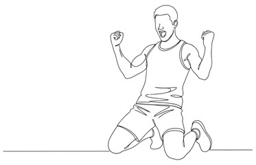 Vector art of continuous line drawing of wine glass with cutlery, restaurant concept design