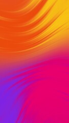 Abstract liquid gradient background with vibrant flowing colors. Dynamic fluid art motion with orange, yellow, pink, and purple hues. Modern colorful design for presentations and websites.