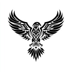 Obraz premium Tribal falcon design