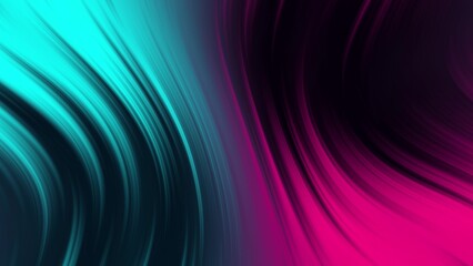 Vibrant abstract liquid gradient background with dynamic flowing lines in cyan and magenta. Modern futuristic design element for website, presentation, banner, or digital art projects.