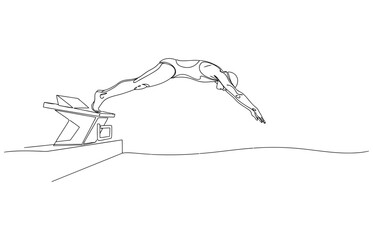 Illustration of cattails with green leaves and a light blue background circle