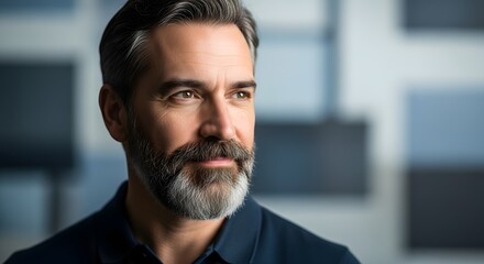 Thoughtful Woman in a Cozy Cafe Thinking About Ideas