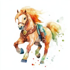 simple horse drawing