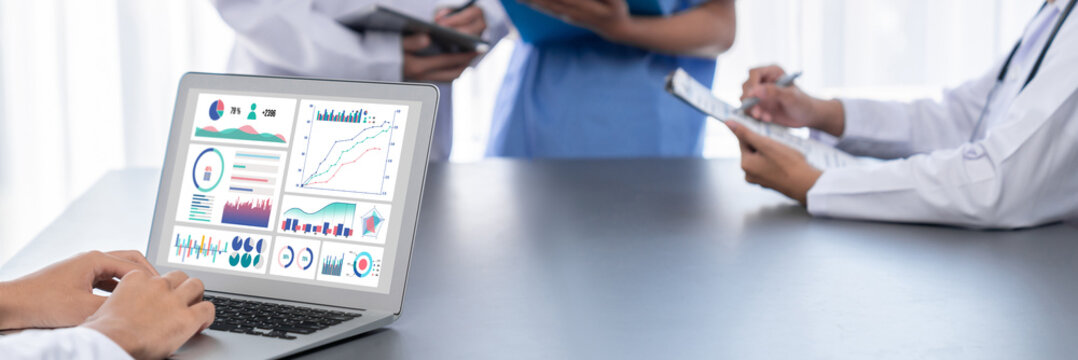 Business data dashboard provide brisk business intelligence analytic for marketing strategy planning - Powered by Adobe