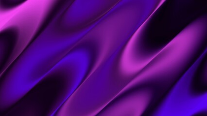 Obraz premium Abstract vibrant purple and pink wave gradient liquid backgrounds. Smooth and flowing modern digital art with dynamic lines, elegant texture, and futuristic fluid motion for creative design projects.