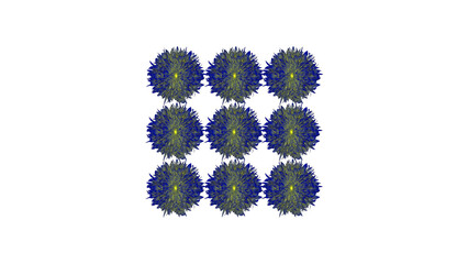 Abstract graphic design in the shape of a flower, creative floral art background for modern visuals.