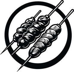 Detailed close up of a realistic human eye iris with vibrant colors and fine textures isolated on transparent background