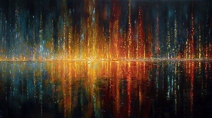 Multiple colors and texture painting of abstract background looking amazing and wonderful