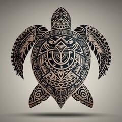 Ornamental turtle design