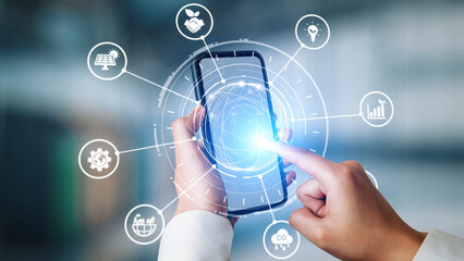 ESG icons show environmental impact, social responsibility, and corporate governance. ESG drives sustainability, ESG investment, ESG reporting, and business growth. Gist