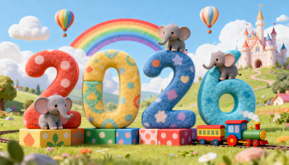 2026 Handmade Toy Style Illustration