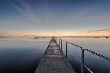 Fototapeta premium Schweden Gotland Insel Steg Visby