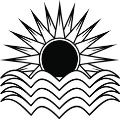 Abstract digital art form emerges from darkness geometric pixels minimalist design isolated on transparent background