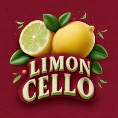 Fresh lemon and lively design celebrate limoncello in vibrant colors and textures