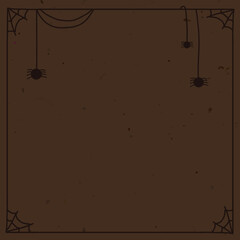 Halloween Instagram post background, dark design