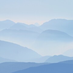 Mountain landscape background, pastel nature design