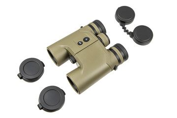 Binoculars with Lens Caps