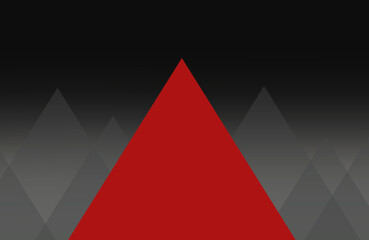 Obraz premium upward movement, red arrow, growth and income