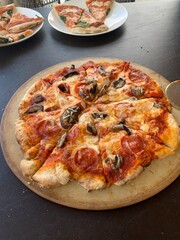 oven fired pizza