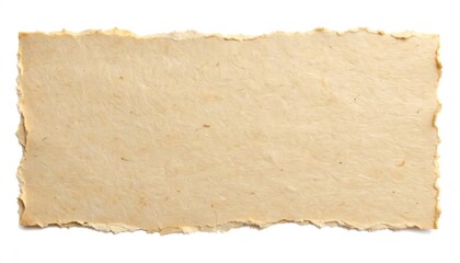 Fototapeta premium Aged, ripped paper sheet