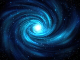 Obraz premium Cosmic Nebula Spiral Galaxy