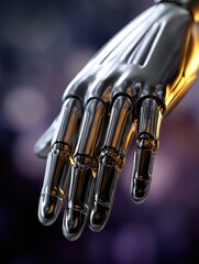 Naklejka premium High-Tech Robotic Hand