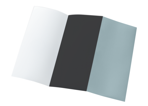Blank advertisement brochure transparent png