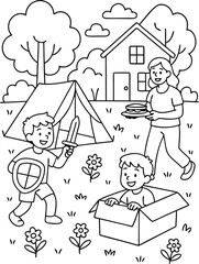 kids activity coloring book for kids and adults