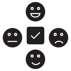 Fototapeta premium Emotion Icon, Power of Human Emotion, Connecting Through Feelings, Driving Decisions with Emotion, The Language of the Heart, vector