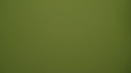 The gesture of outstretched hands is beautifully showcased against a vibrant green background - Powered by Adobe