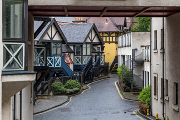 Edinburgh: Dean Village in der schottischen Hauptstadt ist ein ehemaliges Mühlendorf