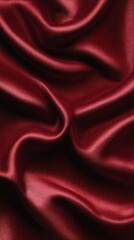 Discover luxurious red silk fabric featuring flowing drapes and graceful folds, perfect for fashion design, artistic backgrounds, romantic aesthetics, and enhancing beauty in creative projects and