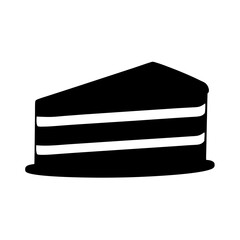 Delicious chocolate cake slice with cream layers dessert pastry bakery sweet treat confectionery food cake