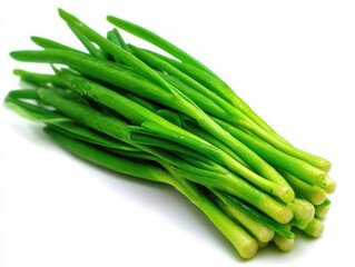 Asparagus on a white background