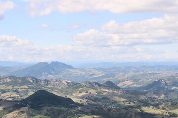 view from the top of the mountain