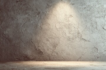 Capture the essence of a textured stone wall with striking dramatic lighting, providing an excellent backdrop for product presentations, mockups, and creative projects that require a rugged yet
