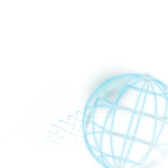 Global network connection png transparent background