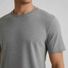 gray t-shirt Generative AI