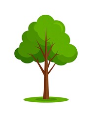 Cartoon tree graphic
